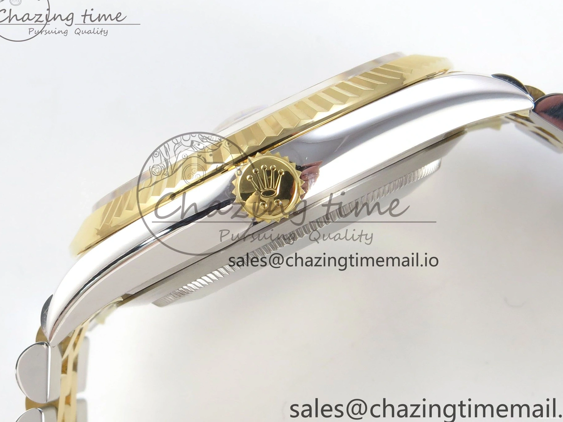 0224 DateJust 41 126333 SS YG ARF 1:1 Best Edition YG Stick Dial on Jubilee Bracelet SH3235 (Weighted) Effortless 216